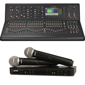 Midas M32 LIVE 40-channel Digital Mixer, Shure BLX288/PG58 Bundle Midas M32 LIVE 40-channel Digital Mixer, Shure BLX288/PG58 Bundle