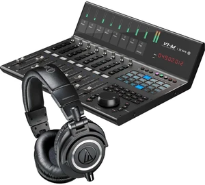 Icon Pro Audio V1-M DAW Control Surface, Audio Technica ATH-M50X Bundle Icon Pro Audio V1-M DAW Control Surface, Audio Technica ATH-M50X Bundle