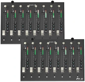 (2) Icon Pro Audio P1-X DAW Control Expander for P1-M Bundle (2) Icon Pro Audio P1-X DAW Control Expander for P1-M Bundle