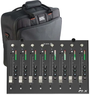 Icon Pro Audio P1-X DAW Control Expander for P1-M, Gator G-MIXERBAG-1515 Bundle Icon Pro Audio P1-X DAW Control Expander for P1-M, Gator G-MIXERBAG-1515 Bundle