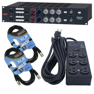 Warm Audio WA273-EQ 2-channel Microphone Preamplifier, Furman SS-6B 6, (2) XLR Cables Bundle Warm Audio WA273-EQ 2-channel Microphone Preamplifier, Furman SS-6B 6, (2) XLR Cables Bundle