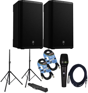 (2) Electro-Voice ZLX-15P-G2 15 1000W Powered Speaker, (2) Speaker Stands, (2) XLR Cable, PSG Audio C350 Bundle (2) Electro-Voice ZLX-15P-G2 15 1000W Powered Speaker, (2) Speaker Stands, (2) XLR Cable, PSG Audio C350 Bundle