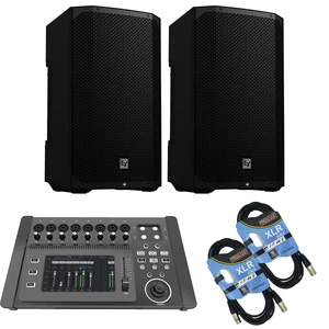 (2) Electro-Voice EVERSE 12 Weatherized Battery-Powered, PSG AUDIO DM-1608, (2) XLR Cables Bundle (2) Electro-Voice EVERSE 12 Weatherized Battery-Powered, PSG AUDIO DM-1608, (2) XLR Cables Bundle