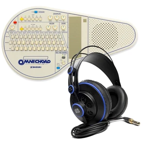Suzuki Omnichord OM-108 Electronic Instrument, ErnieBall 1/4 Cable, Presonus HD7 Bundle Suzuki Omnichord OM-108 Electronic Instrument, ErnieBall 1/4 Cable, Presonus HD7 Bundle