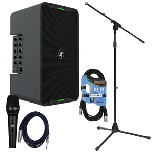 Mackie ShowBox All-in-one Battery Speaker, Mic Stand, PSG AUDIO C350, XLR Cable Bundle Mackie ShowBox All-in-one Battery Speaker, Mic Stand, PSG AUDIO C350, XLR Cable Bundle