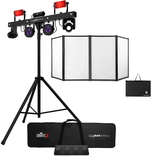 Chauvet DJ GigBar Move ILS 5-in-1 LED, DJ Facade Booth Portable Bundle Chauvet DJ GigBar Move ILS 5-in-1 LED, DJ Facade Booth Portable Bundle