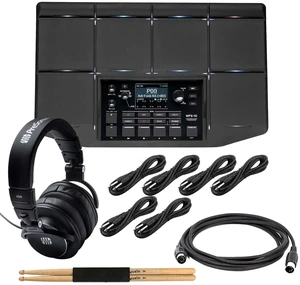 Korg MPS-10 Drum, Percussion, Sampler Pad, Presonus HD9, Midi Cable, (6) 1/4 Cables, Drum Sticks Bundle Korg MPS-10 Drum, Percussion, Sampler Pad, Presonus HD9, Midi Cable, (6) 1/4 Cables, Drum Sticks Bundle
