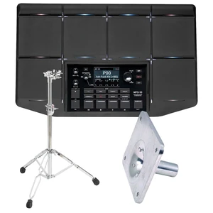 Korg MPS-10 Drum, Percussion, Sampler Pad, Gibraltar 6713E, Gibraltar SC-EMMP Bundle Korg MPS-10 Drum, Percussion, Sampler Pad, Gibraltar 6713E, Gibraltar SC-EMMP Bundle