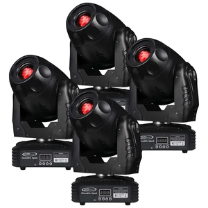 (4) Eliminator Lighting Stealth Spot LED Moving Head Bundle (4) Eliminator Lighting Stealth Spot LED Moving Head Bundle