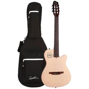 Godin Multiac Mundial Nylon Acoustic-Electric Guitar - Ozark Cream Godin Multiac Mundial Nylon Acoustic-Electric Guitar - Ozark Cream