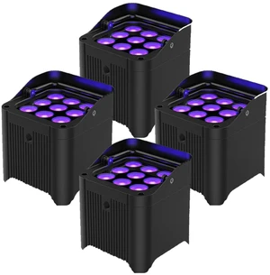 (4) Chauvet DJ Freedom Par H9 IP Bundle (4) Chauvet DJ Freedom Par H9 IP Bundle