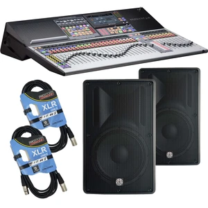 PreSonus StudioLive 64S Series III S 76-Channel Digital Mixing, (2) PSG Cobra 112, (2) XLR Cables Bundle PreSonus StudioLive 64S Series III S 76-Channel Digital Mixing, (2) PSG Cobra 112, (2) XLR Cables Bundle