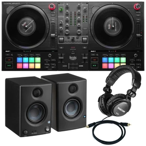Hercules DJ DJControl Inpulse T7 2-deck Motorized DJ Controller, Presonus Eris3.5, RCA Cables, Tascam TH02 Bundle Hercules DJ DJControl Inpulse T7 2-deck Motorized DJ Controller, Presonus Eris3.5, RCA Cables, Tascam TH02 Bundle