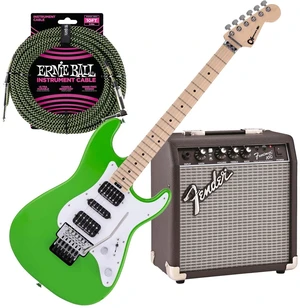 Charvel Pro-Mod So-Cal Style 1 HSH FR, Slime Green, Maple Fingerboard, Fender Frontman 10G, Ernie Ball P06077 Bundle Charvel Pro-Mod So-Cal Style 1 HSH FR, Slime Green, Maple Fingerboard, Fender Frontman 10G, Ernie Ball P06077 Bundle