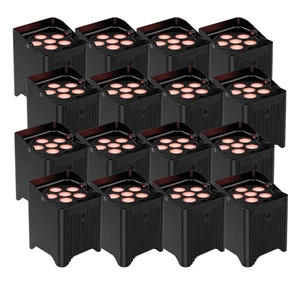 (16) Chauvet DJ Freedom Par T6 Battery-Powered Bundle (16) Chauvet DJ Freedom Par T6 Battery-Powered Bundle