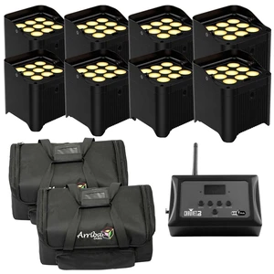 (8) Chauvet DJ Freedom Par Q9, (2) Arriba Bag AC420, Chauvet Remote (FC-W) Bundle (8) Chauvet DJ Freedom Par Q9, (2) Arriba Bag AC420, Chauvet Remote (FC-W) Bundle