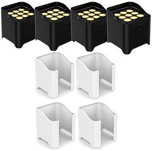 (4) Chauvet DJ Freedom Par Q9, PAR9 White Sleeve Set of 4 Bundle (4) Chauvet DJ Freedom Par Q9, PAR9 White Sleeve Set of 4 Bundle