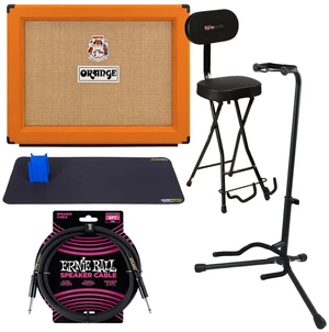 Orange Rockerverb 50C MkIII Neo Combo Amp (Orange), MusicNomad Pad, ErnieBall Cable 1/4, Gator Stand, Gator Guitar Seat Bundle Orange Rockerverb 50C MkIII Neo Combo Amp (Orange), MusicNomad Pad, ErnieBall Cable 1/4, Gator Stand, Gator Guitar Seat Bundle