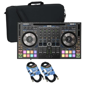 Reloop Mixon 8 Pro 4-channel DJ Controller, Gator GU-EVA-2816, (2) XLR Cables Bundle Reloop Mixon 8 Pro 4-channel DJ Controller, Gator GU-EVA-2816, (2) XLR Cables Bundle