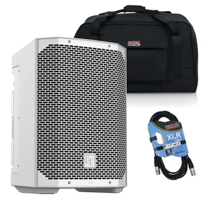 Electro-Voice Everse 8 Battery Speaker (White), Gator TOTE12, XLR Cable Bundle Electro-Voice Everse 8 Battery Speaker (White), Gator TOTE12, XLR Cable Bundle