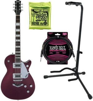 Gretsch G5220 Electromatic Jet, Cherry Metallic, Gator Stand, Ernie Ball 2221, ErnieBall Cable Bundle Gretsch G5220 Electromatic Jet, Cherry Metallic, Gator Stand, Ernie Ball 2221, ErnieBall Cable Bundle