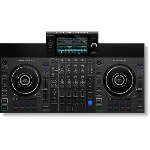 Denon DJ SC Live 4 Standalone DJ Controller with 7" Touchscreen, Built-In Speakers and Wi-Fi Denon DJ SC Live 4 Standalone DJ Controller with 7" Touchscreen, Built-In Speakers and Wi-Fi