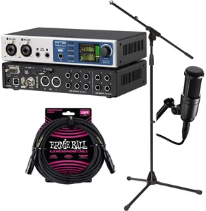 RME Fireface UCX II 40-channel USB Interface, AT AT2020 Mic, ErnieBall XLR, Mic Stand Bundle RME Fireface UCX II 40-channel USB Interface, AT AT2020 Mic, ErnieBall XLR, Mic Stand Bundle