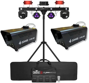 CHAUVET GigBAR Move + ILS, (2) Donner DFM-500 Fog Machines Bundle CHAUVET GigBAR Move + ILS, (2) Donner DFM-500 Fog Machines Bundle