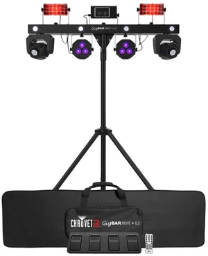 Chauvet DJ GigBar Move + ILS 5-in-1 LED Lighting System with 2 Moving Heads Chauvet DJ GigBar Move + ILS 5-in-1 LED Lighting System with 2 Moving Heads