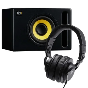 KRK S8.4 8 Powered Studio Subwoofer, Presonus HD9 Bundle KRK S8.4 8 Powered Studio Subwoofer, Presonus HD9 Bundle
