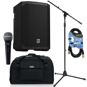 Electro-Voice Everse 8 Battery Speaker, Mic Stand, Shure SV100, XLR Cable, Gator TOTE12 Bundle Electro-Voice Everse 8 Battery Speaker, Mic Stand, Shure SV100, XLR Cable, Gator TOTE12 Bundle