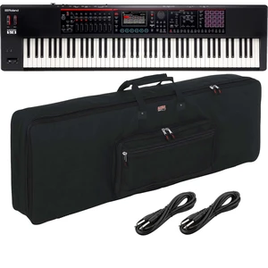 Roland FANTOM-08 Keyboard, Gator GKB-88 Bag, (2) 1/4 Cable Bundle Roland FANTOM-08 Keyboard, Gator GKB-88 Bag, (2) 1/4 Cable Bundle
