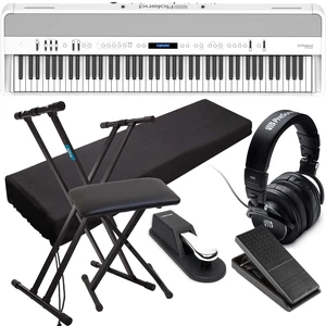 Roland FP-90X Digital Piano (White), Stand, Bench, Cover, Sustain Pedal, Presonus HD9, Yamaha FC7 Bundle Roland FP-90X Digital Piano (White), Stand, Bench, Cover, Sustain Pedal, Presonus HD9, Yamaha FC7 Bundle