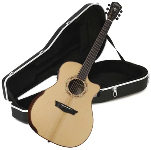 Washburn Comfort G25SCE Acoustic EG, Natural, Gator Deluxe ABS Molded Case Bundle Washburn Comfort G25SCE Acoustic EG, Natural, Gator Deluxe ABS Molded Case Bundle