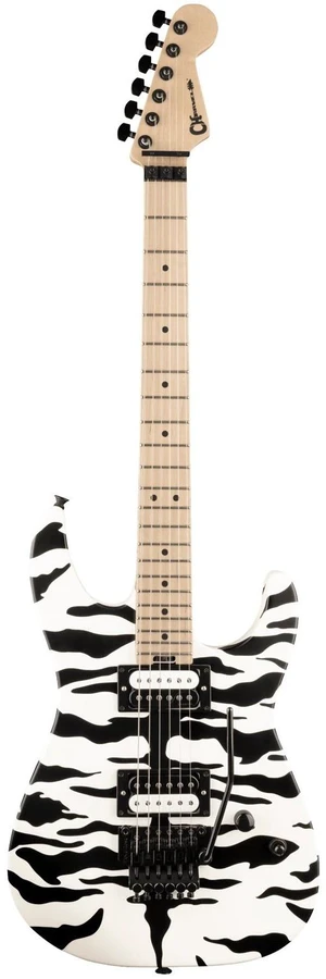 Charvel Satchel Signature Pro-Mod DK22 HH FR M Electric Guitar - White Tiger Charvel Satchel Signature Pro-Mod DK22 HH FR M Electric Guitar - White Tiger