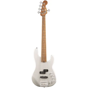 Charvel Pro-Mod San Dimas Bass PJ V - Platinum Pearl Charvel Pro-Mod San Dimas Bass PJ V - Platinum Pearl