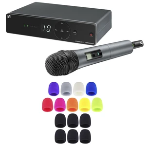 Sennheiser XSW 1-835 Wireless Handheld Mic, Colorful Foam Cover 15 Pack Bundle Sennheiser XSW 1-835 Wireless Handheld Mic, Colorful Foam Cover 15 Pack Bundle