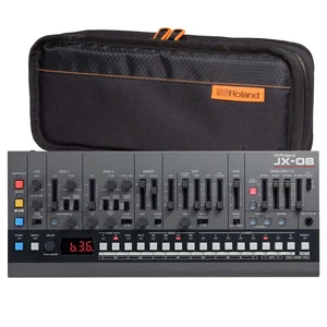 Roland Boutique JX-08 Synthesizer Module, Roland CB-BRB1 Bag Bundle Roland Boutique JX-08 Synthesizer Module, Roland CB-BRB1 Bag Bundle