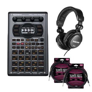Roland SP-404MKII Linear Wave Sampler, (2) ErnieBall Cable, Tascam TH02 Bundle Roland SP-404MKII Linear Wave Sampler, (2) ErnieBall Cable, Tascam TH02 Bundle