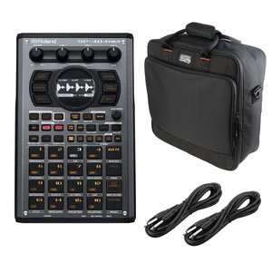Roland SP-404MKII Linear Wave Sampler, G-MIXERBAG1515, (2) 1/4 Cables Bundle Roland SP-404MKII Linear Wave Sampler, G-MIXERBAG1515, (2) 1/4 Cables Bundle