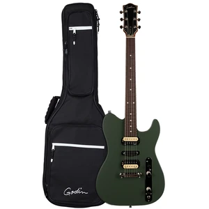 Godin (050406) Radium Electric Guitar - Matte Green Godin (050406) Radium Electric Guitar - Matte Green