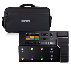 Line 6 POD Go Wireless Multi-Effects, Line 6 POD Go Shoulder Bag Bundle Line 6 POD Go Wireless Multi-Effects, Line 6 POD Go Shoulder Bag Bundle
