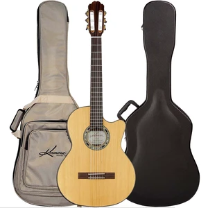 Kremona Verea Cutaway AC Nylon w/ Gig Bag, Gator GWE-DREAD 12 Bundle Kremona Verea Cutaway AC Nylon w/ Gig Bag, Gator GWE-DREAD 12 Bundle