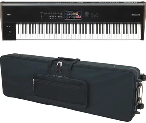 Korg Nautilus 88 Synthesizer Workstation, Gator GK-88 Hard Case with Wheels Bundle Korg Nautilus 88 Synthesizer Workstation, Gator GK-88 Hard Case with Wheels Bundle
