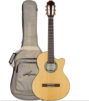 Kremona Verea Cutaway Acoustic-Electric Nylon String Guitar w/ Gig Bag Kremona Verea Cutaway Acoustic-Electric Nylon String Guitar w/ Gig Bag