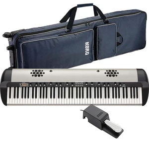 Korg SV2-SP 88-key Piano with Speaker (DS-2H Pedal Included), Korg SC-Kross2 88 Case Bundle Korg SV2-SP 88-key Piano with Speaker (DS-2H Pedal Included), Korg SC-Kross2 88 Case Bundle