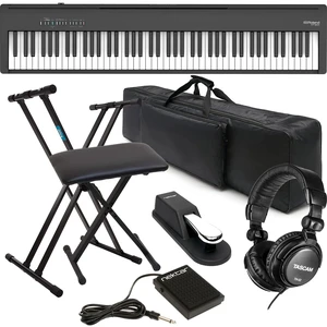Roland FP-30X Digital Piano with Speakers (Black), Keyboard Stand, Bench, Sustain Pedal, Nektar NP-1, Tascam TH02, NKTM 88 Bag Bundle Roland FP-30X Digital Piano with Speakers (Black), Keyboard Stand, Bench, Sustain Pedal, Nektar NP-1, Tascam TH02, NKTM 88 Bag Bundle