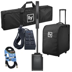 Electro-Voice Evolve 50M Powered Speaker (Top Cover Included), EV Rolling Case, XLR Cable, Furman (SS6B) Bundle Electro-Voice Evolve 50M Powered Speaker (Top Cover Included), EV Rolling Case, XLR Cable, Furman (SS6B) Bundle