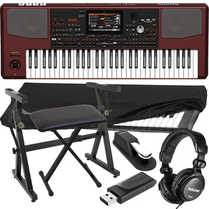 Korg Pa1000 61-Key Professional Arranger with Speakers, Plixio Piano Keyboard, Bench, Dust Cover, Sustain Pedal, 64GB USB Stick, Tascam TH02 Bundle Korg Pa1000 61-Key Professional Arranger with Speakers, Plixio Piano Keyboard, Bench, Dust Cover, Sustain Pedal, 64GB USB Stick, Tascam TH02 Bundle
