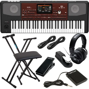 Korg Pa700 61-key Arranger Workstation, Keyboard Stand, Bench, Presonus HD9, Nektar NX-P, Sustain Pedal, Nektar NP-1, (2) 1/4 Cables Bundle Korg Pa700 61-key Arranger Workstation, Keyboard Stand, Bench, Presonus HD9, Nektar NX-P, Sustain Pedal, Nektar NP-1, (2) 1/4 Cables Bundle